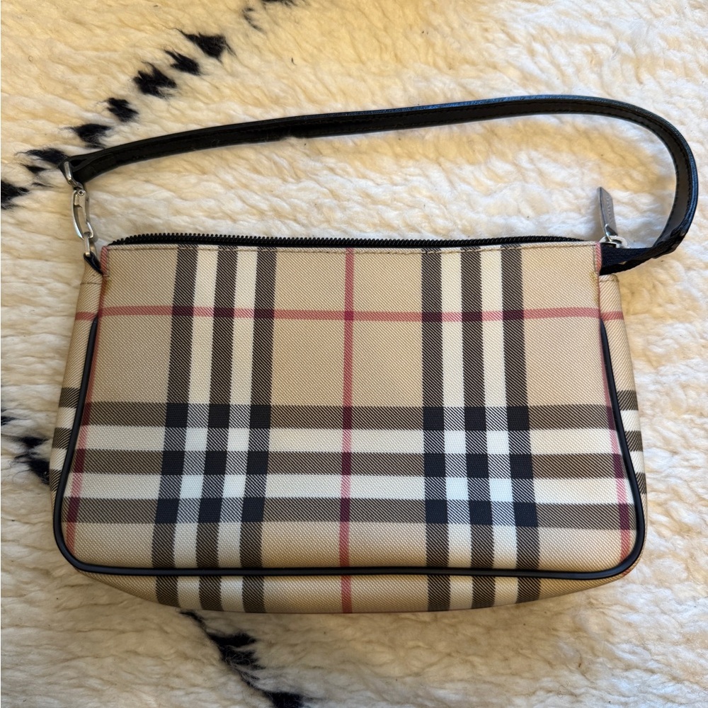 Authentic Burberry London Mini Pochette - Vintage Shoulder Bag